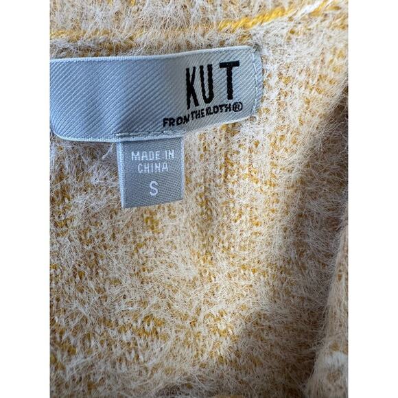 Kut from the Kloth Haruka Sweater Size S SOFT Yellow Classy Capsule Wardrobe - Picture 8 of 10